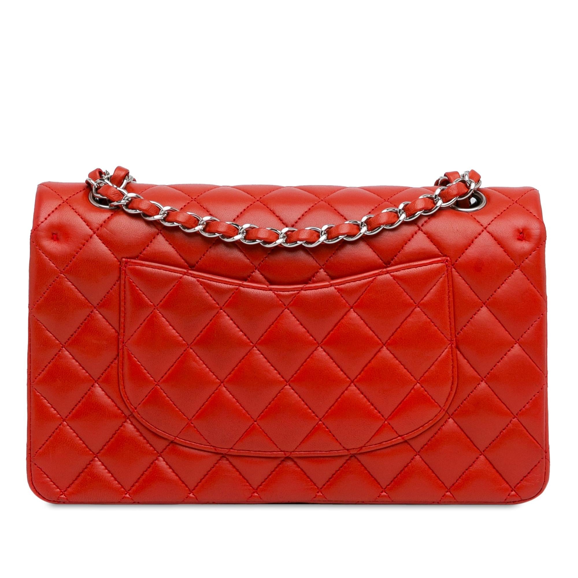 Top Quality Chanel Medium Classic Lambskin Double Flap (SHG-hCviYB)