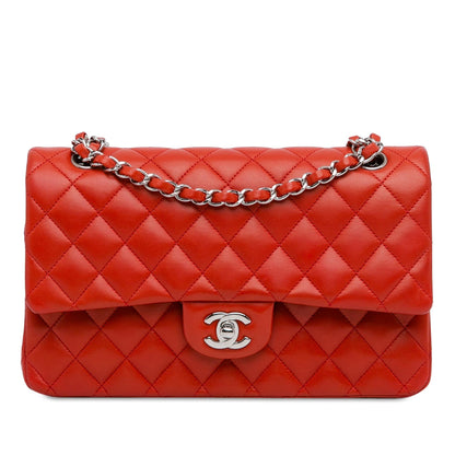 Top Quality Chanel Medium Classic Lambskin Double Flap (SHG-hCviYB)