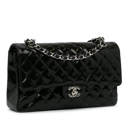 Top Quality Chanel Medium Classic Patent Double Flap (SHG-ljczdp)