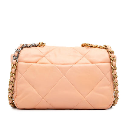 Top Quality Chanel Medium Lambskin 19 Flap (SHG-WwoWUd)