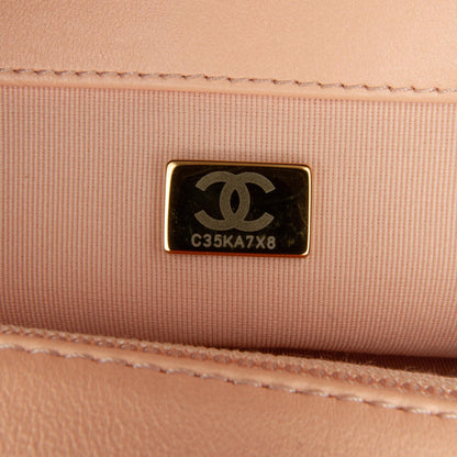 Top Quality Chanel Medium Lambskin 19 Flap (SHG-WwoWUd)