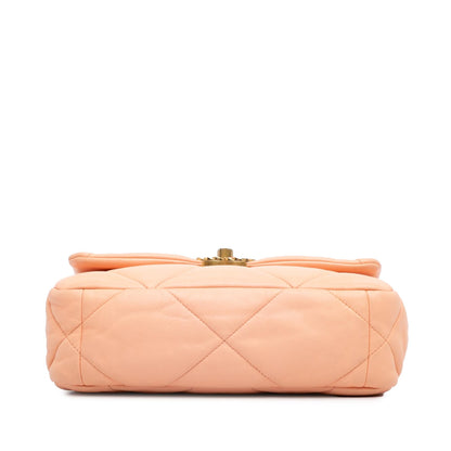 Top Quality Chanel Medium Lambskin 19 Flap (SHG-WwoWUd)