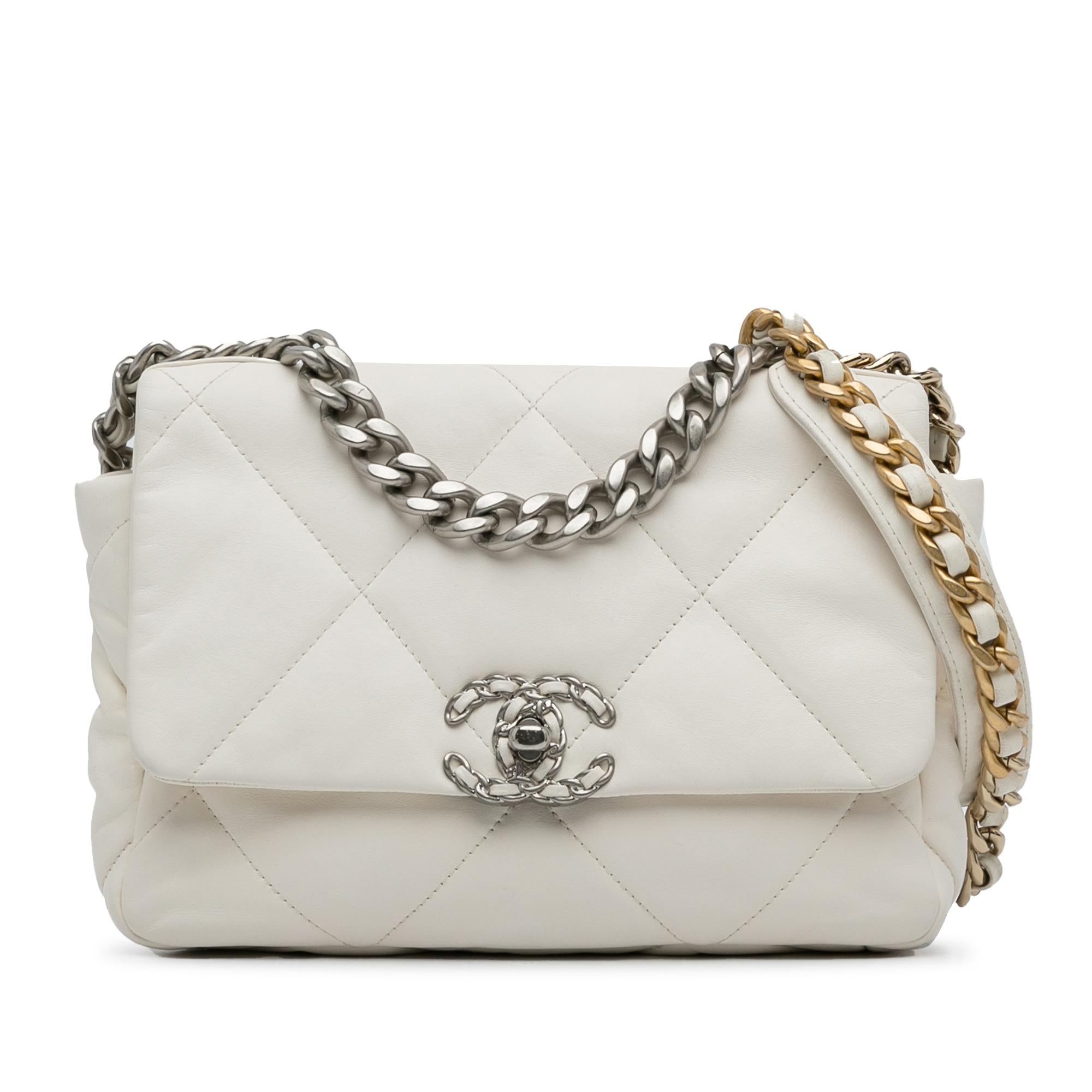 Top Quality Chanel Medium Lambskin 19 Flap (SHG-aeKGRk)