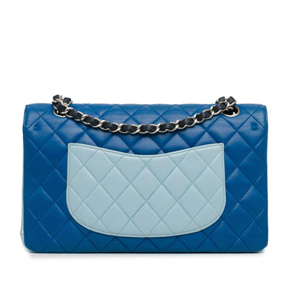 Top Quality Chanel Medium Tricolor Lambskin Double Flap (SHG-9xy5Fb)