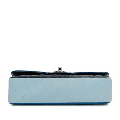 Top Quality Chanel Medium Tricolor Lambskin Double Flap (SHG-9xy5Fb)