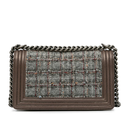 Top Quality Chanel Medium Tweed Boy Flap (SHG-zJI6Qb)