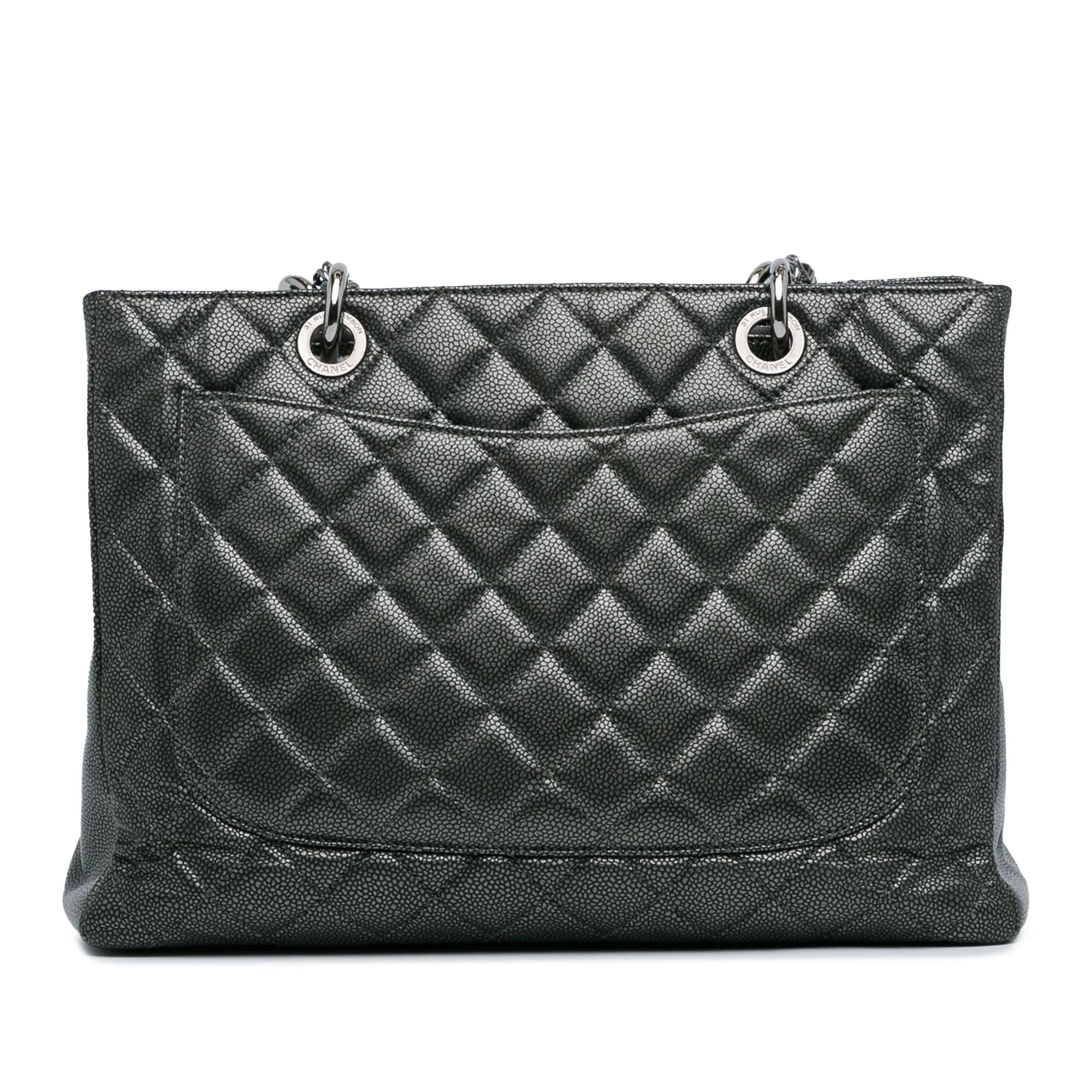 Top Quality Chanel Metallic Caviar Grand Shopping Tote (SHG-xuVhel)