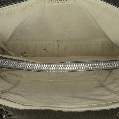 Top Quality Chanel Metallic Caviar Grand Shopping Tote (SHG-xuVhel)