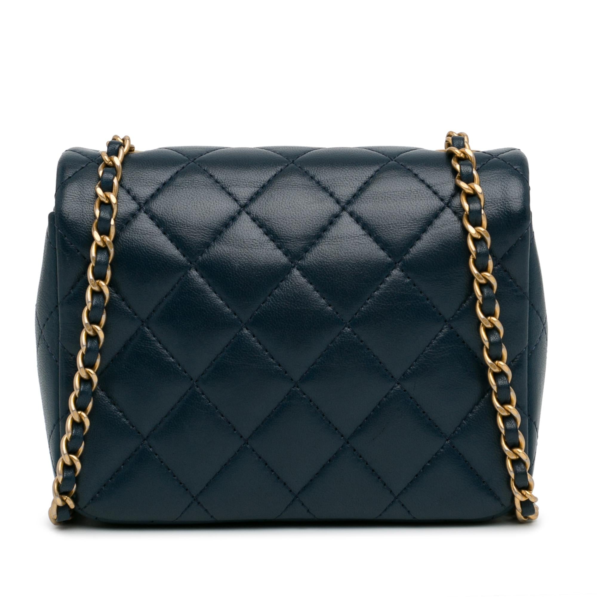 Top Quality Chanel Mini Lambskin CC Crystal Full flap (SHG-tjFZO9)