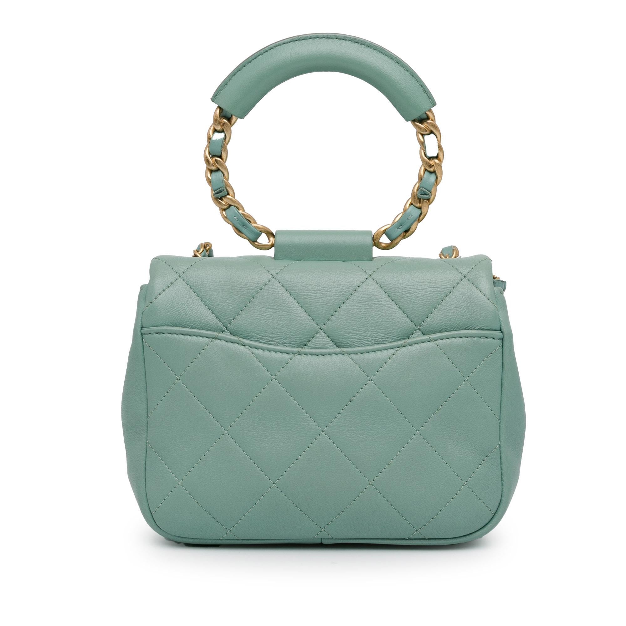 Top Quality Chanel Mini Lambskin In The Loop Flap (SHG-YZnOKG)