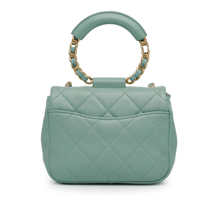 Top Quality Chanel Mini Lambskin In The Loop Flap (SHG-YZnOKG)