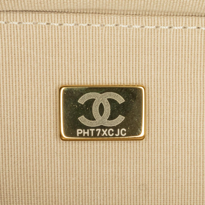Top Quality Chanel Mini Metallic Lambskin Like a Wallet Flap Bag (SHG-ZFjRuZ)