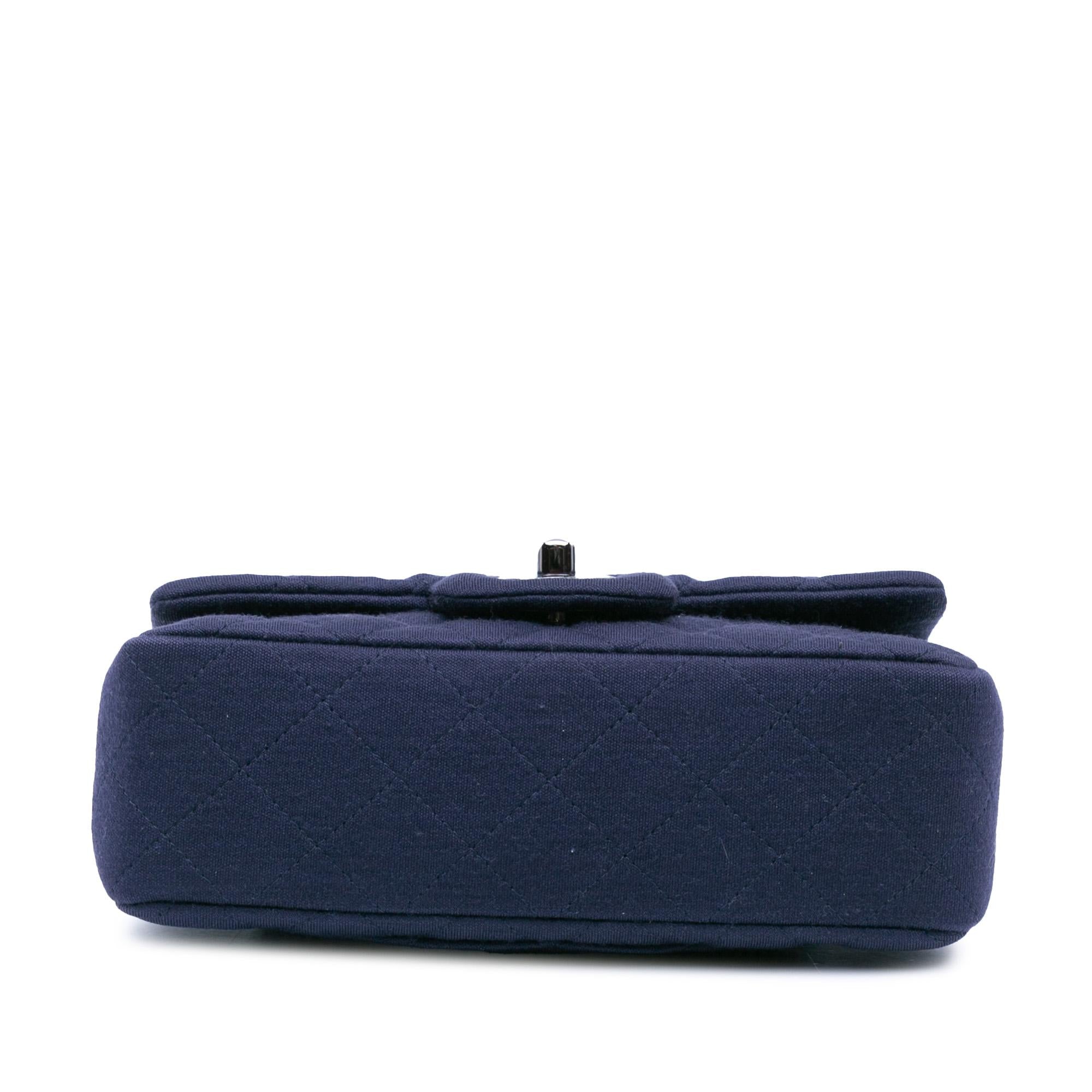 Top Quality Chanel Mini Rectangular Classic Jersey Single Flap (SHG-JXuYng)