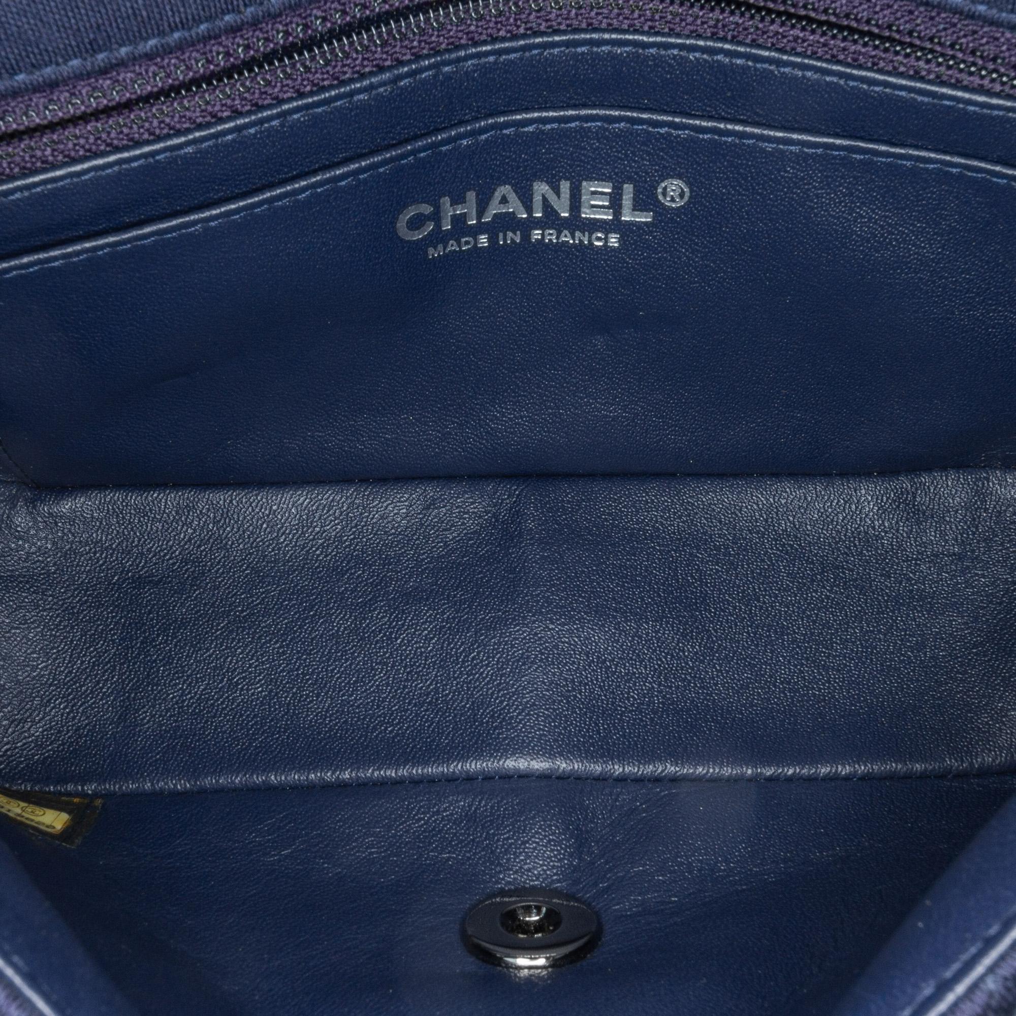 Top Quality Chanel Mini Rectangular Classic Jersey Single Flap (SHG-JXuYng)