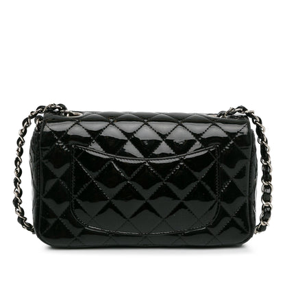 Top Quality Chanel Mini Rectangular Classic Patent Single Flap (SHG-foRix8)
