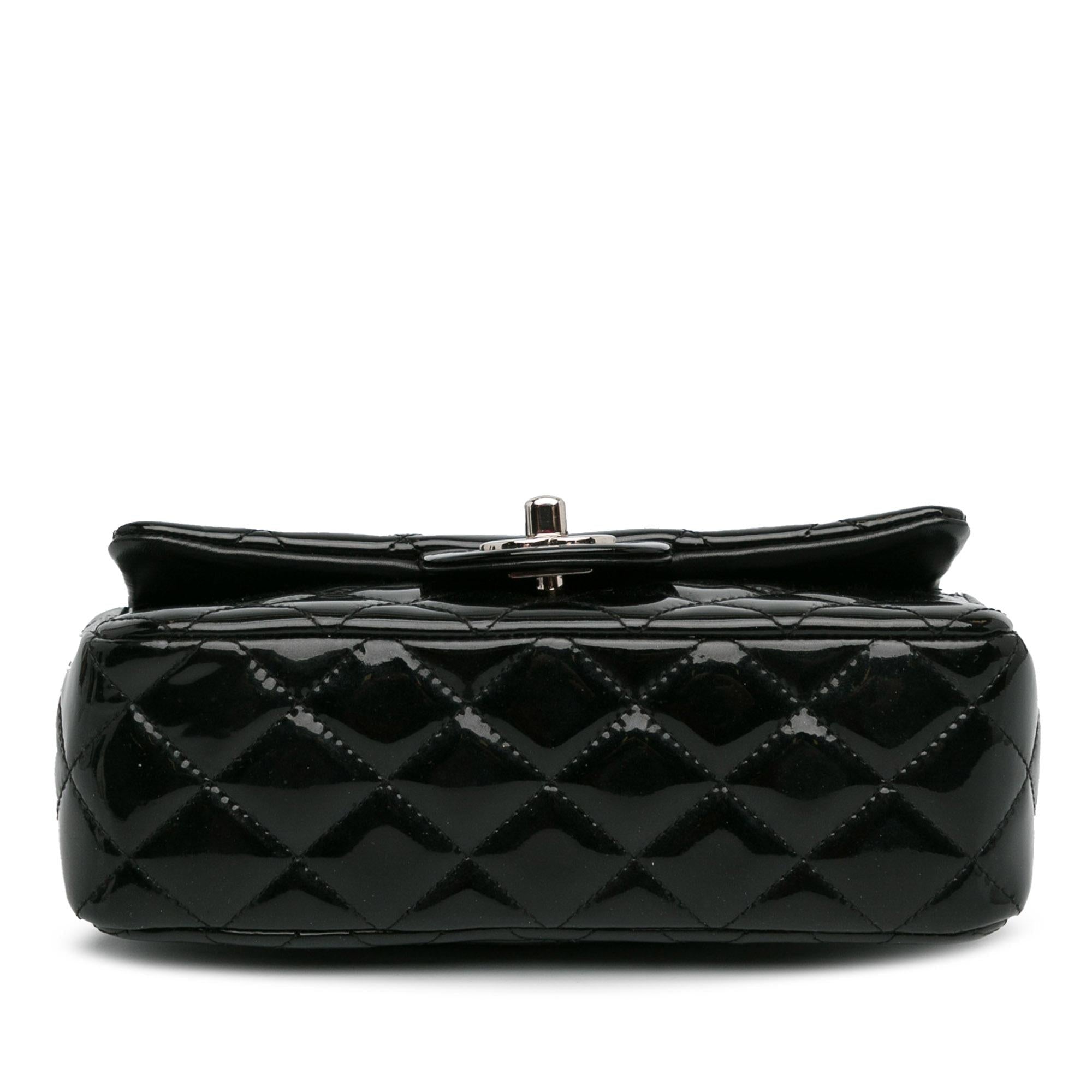 Top Quality Chanel Mini Rectangular Classic Patent Single Flap (SHG-foRix8)