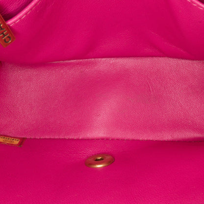 Top Quality Chanel Mini Square Classic Chevron Lambskin Flap (SHG-8wGObb)
