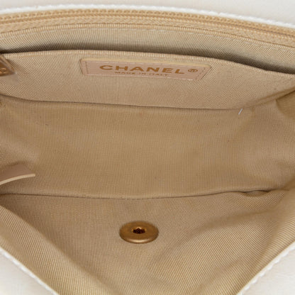 Top Quality Chanel Mini Square Lambskin Romance Single Flap (SHG-RT5Rup)