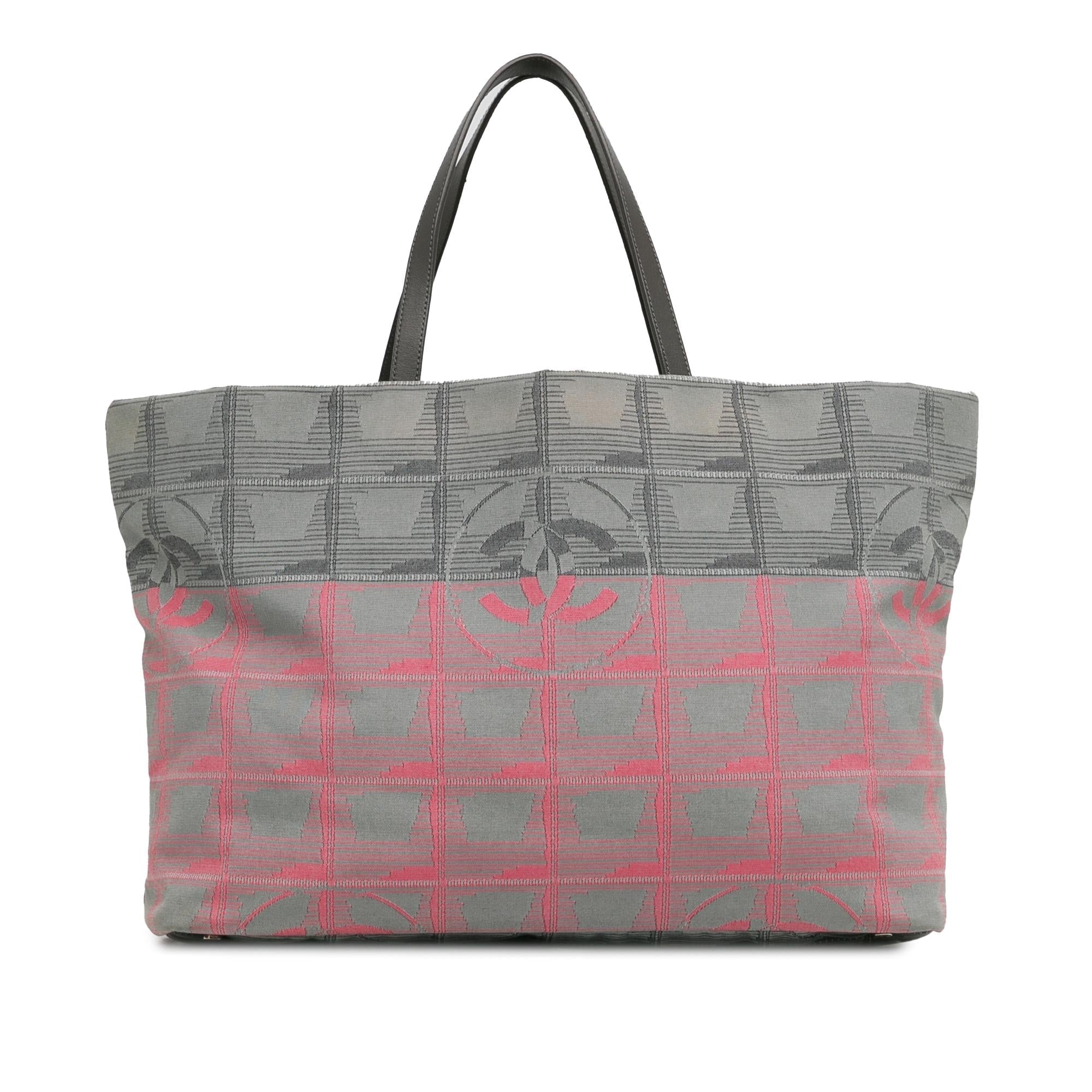 Top Quality Chanel New Travel Line Bicolor Nylon Tote (SHG-ay6wPX)