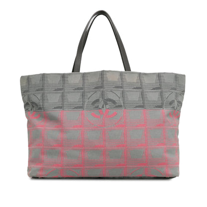 Top Quality Chanel New Travel Line Bicolor Nylon Tote (SHG-ay6wPX)