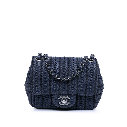 Top Quality Chanel Paris Seoul Mini Crochet Lambskin Single Flap (SHG-Sk7tO1)