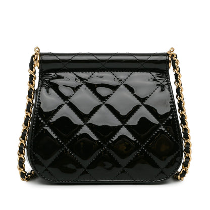 Top Quality Chanel Patent Frame Clutch Flap with Chain (SHG-kmbz5Y)