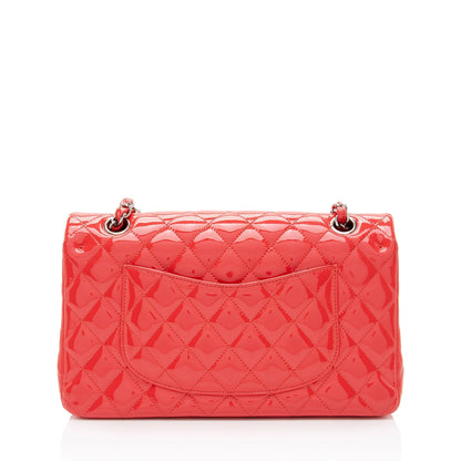 Top Quality Chanel Patent Leather Classic Medium Double Flap Bag (SHF-96viXO)