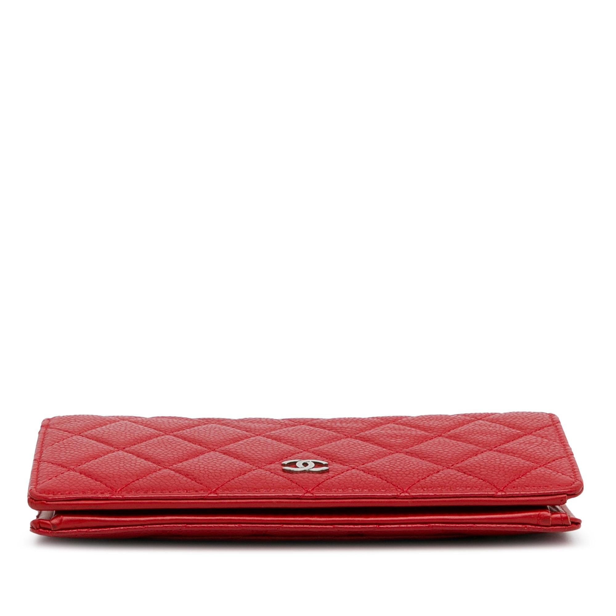 Top Quality Chanel Quilted Caviar L Yen Bifold Long Wallet (SHG-GP94qH)