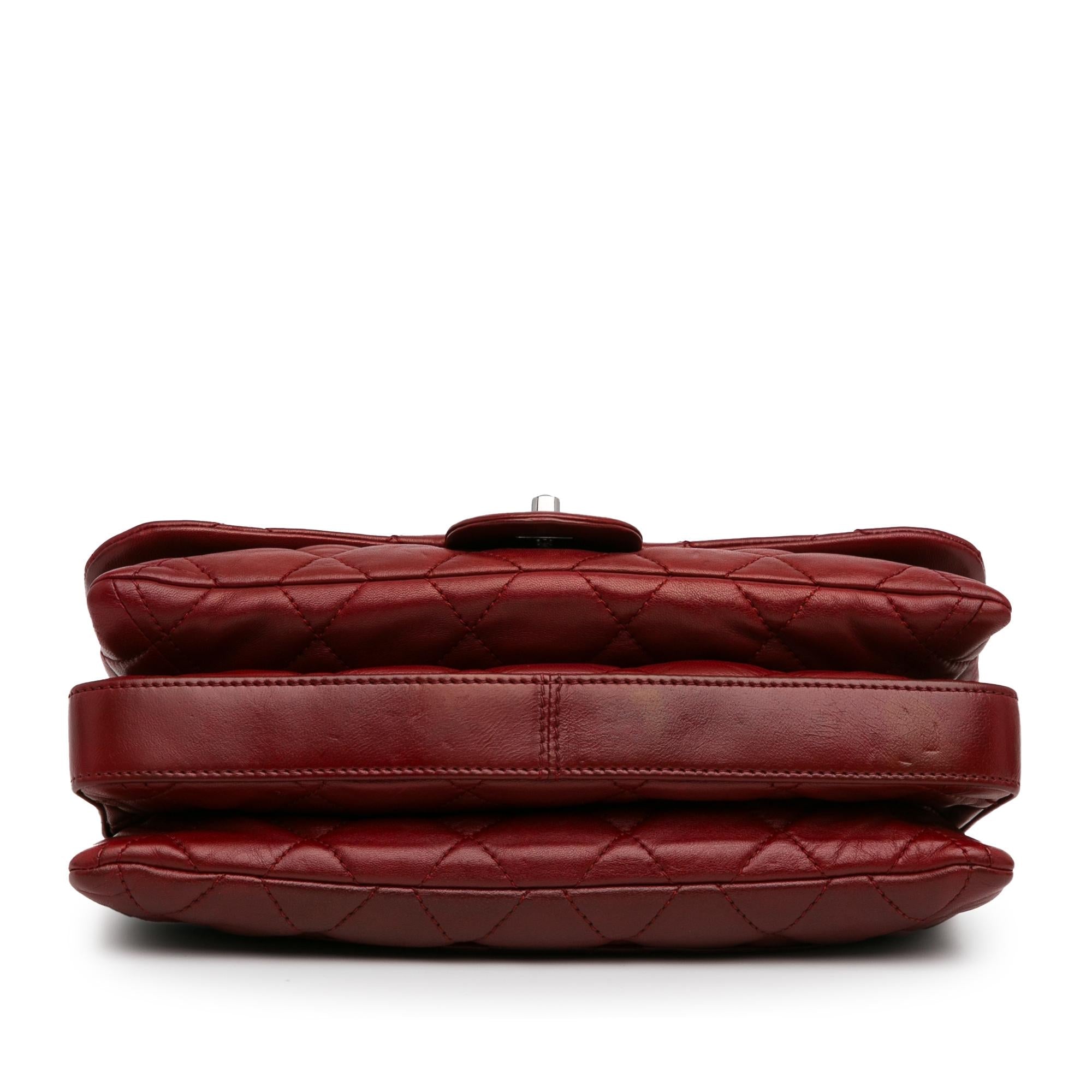 Top Quality Chanel Quilted Lambskin 3 Accordion Flap (SHG-1Ej2fV)