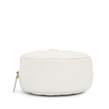 Top Quality Chanel Quilted Lambskin Pearl Crush Round Clutch with Chain (SHG-SbdIV9)