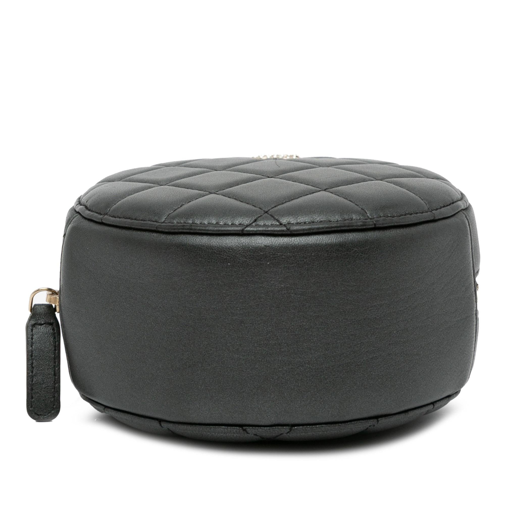 Top Quality Chanel Quilted Lambskin Round Pearl Clutch with Chain (SHG-gvPaNX)