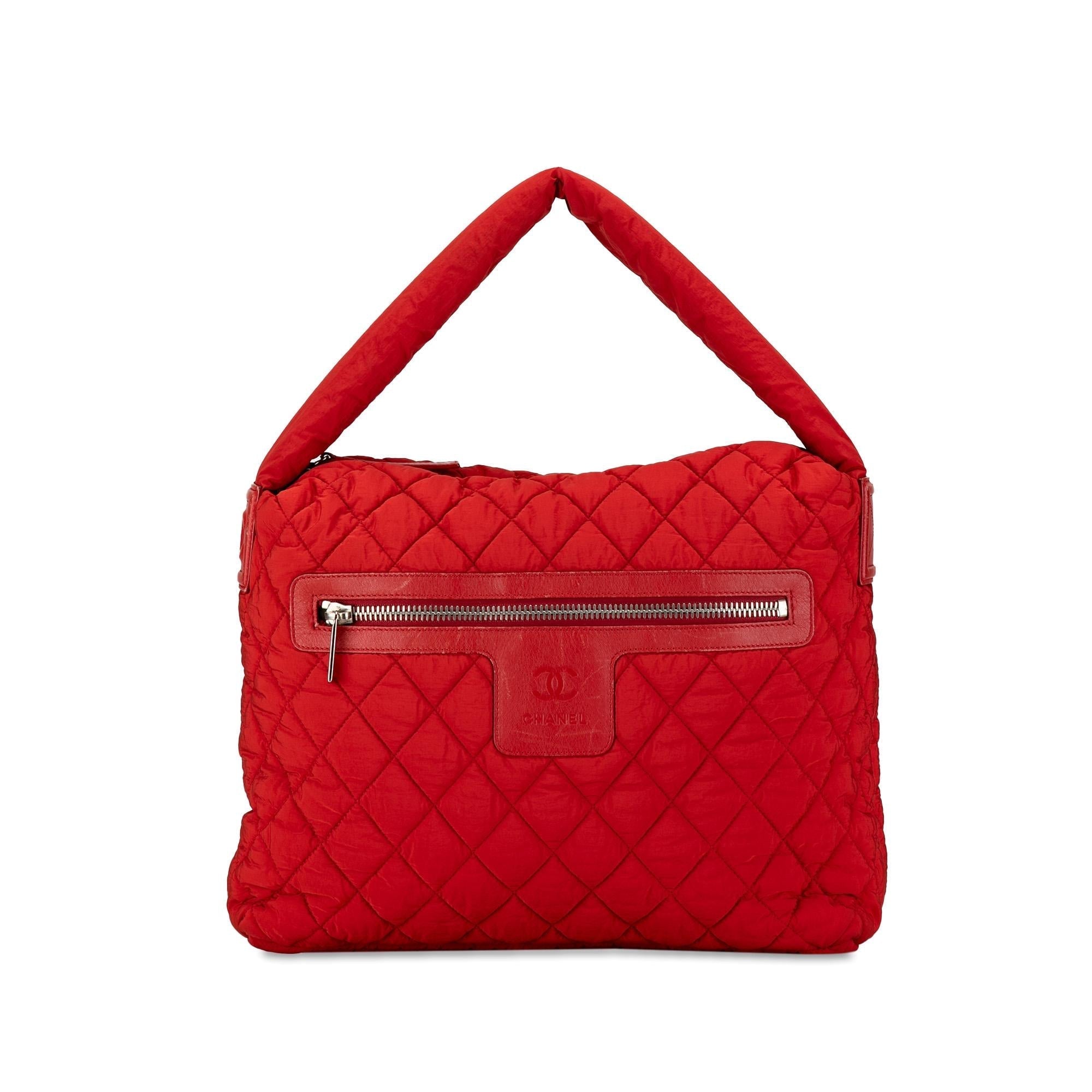 Top Quality Chanel Quilted Nylon Coco Cocoon Hobo (SHG-nkGhWx)