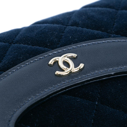 Top Quality Chanel Quilted Velvet 31 Clutch (SHG-EGJxIe)