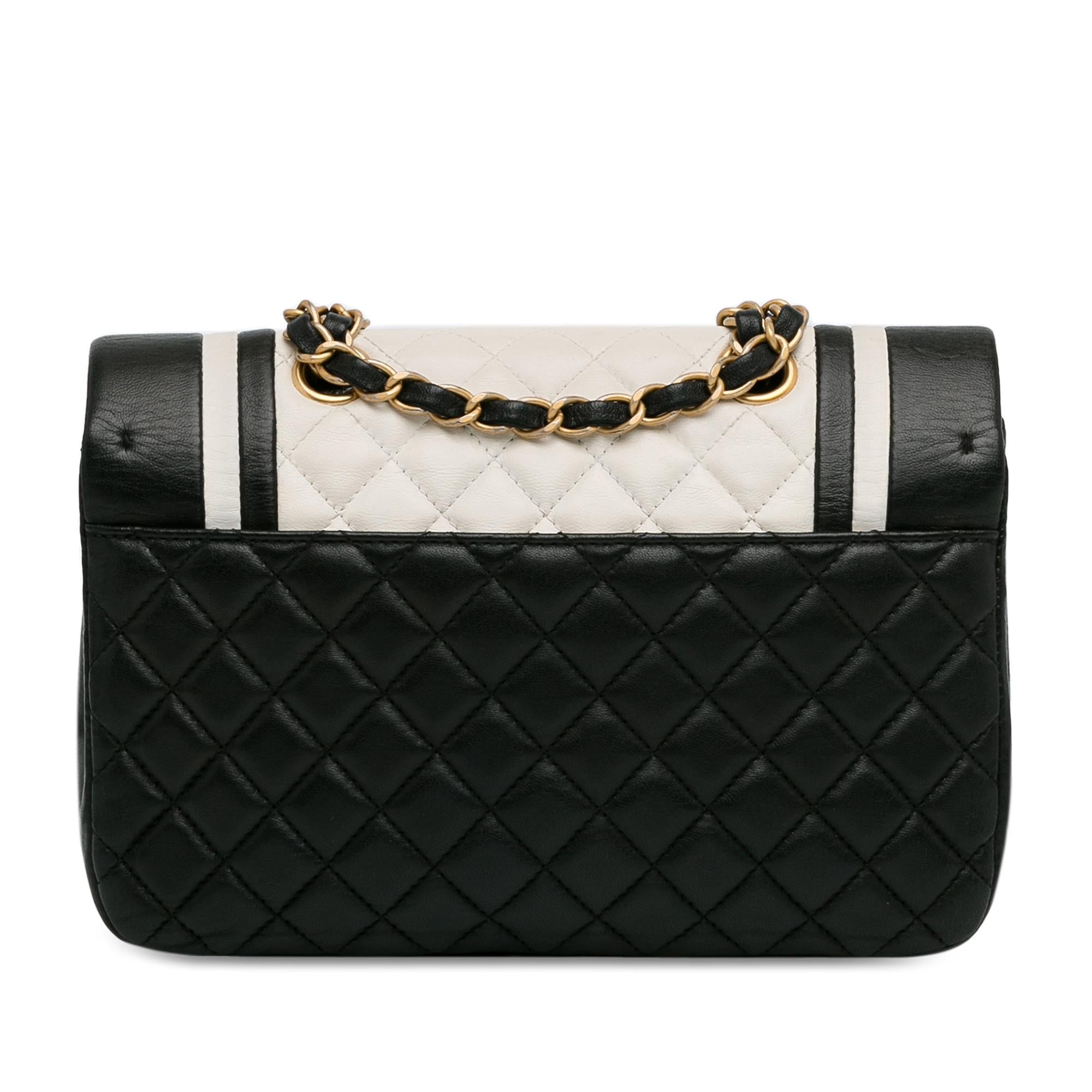 Top Quality Chanel Small Bicolor Lambskin Paris Cosmopolite Flap (SHG-yTuQ45)