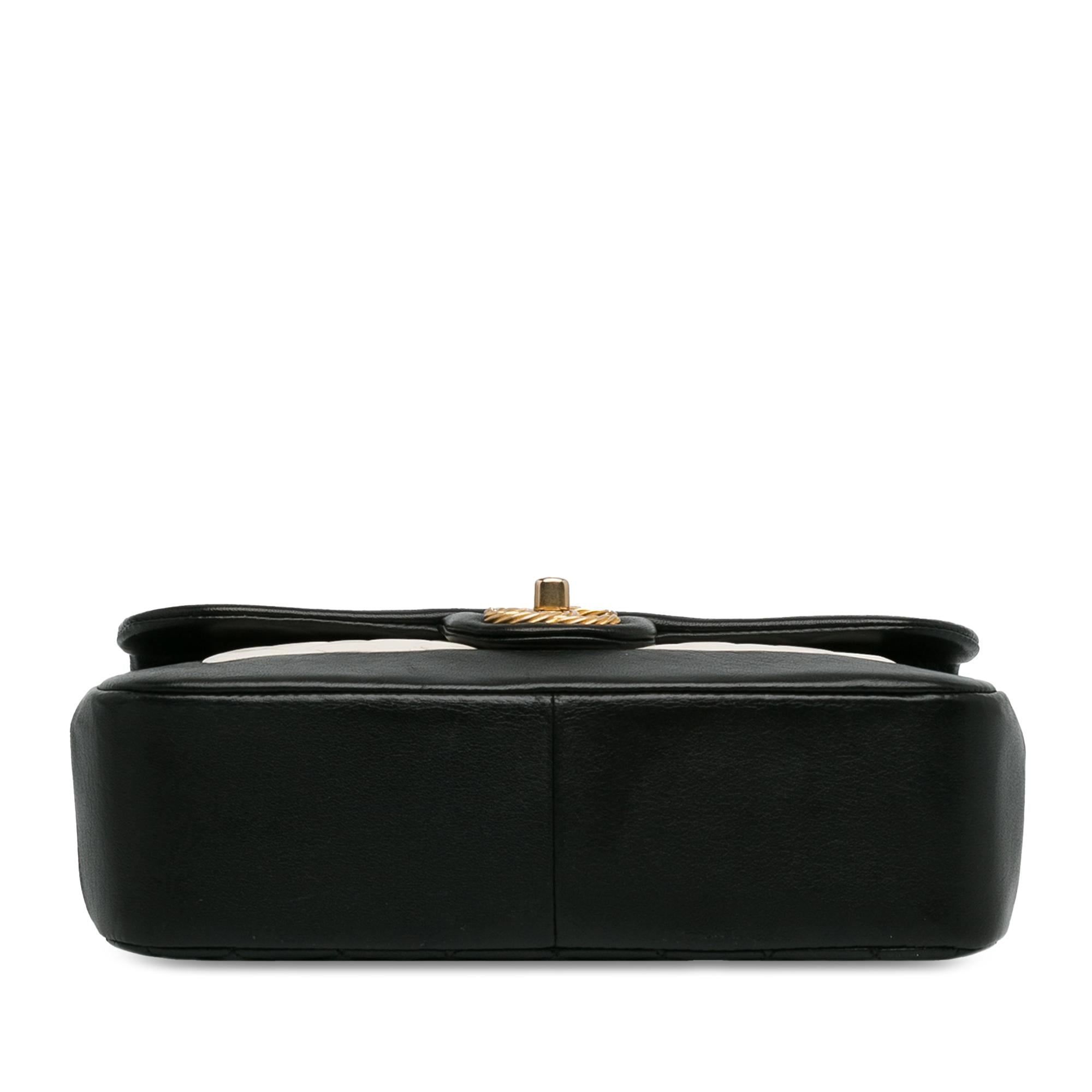 Top Quality Chanel Small Bicolor Lambskin Paris Cosmopolite Flap (SHG-yTuQ45)