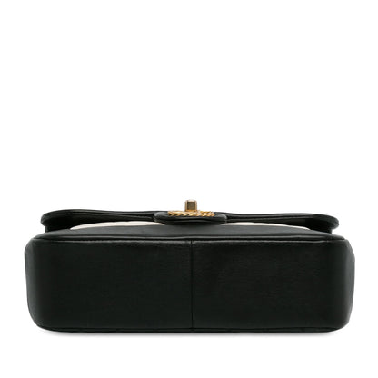 Top Quality Chanel Small Bicolor Lambskin Paris Cosmopolite Flap (SHG-yTuQ45)