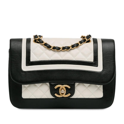 Top Quality Chanel Small Bicolor Lambskin Paris Cosmopolite Flap (SHG-yTuQ45)