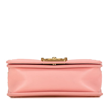 Top Quality Chanel Small Braided Chevron Boy Flap (SHG-eAcvzY)