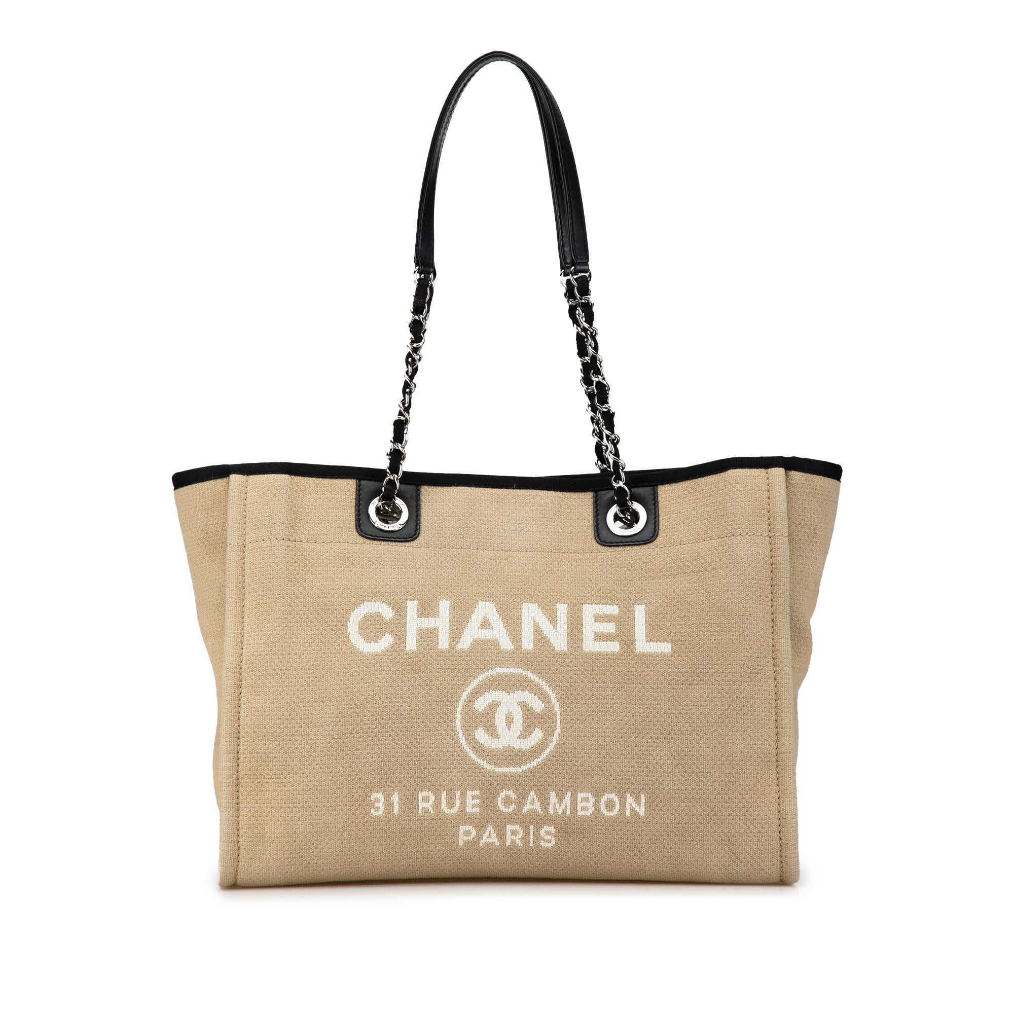 Top Quality Chanel Small Canvas Deauville Tote (SHG-1L4Nhk)