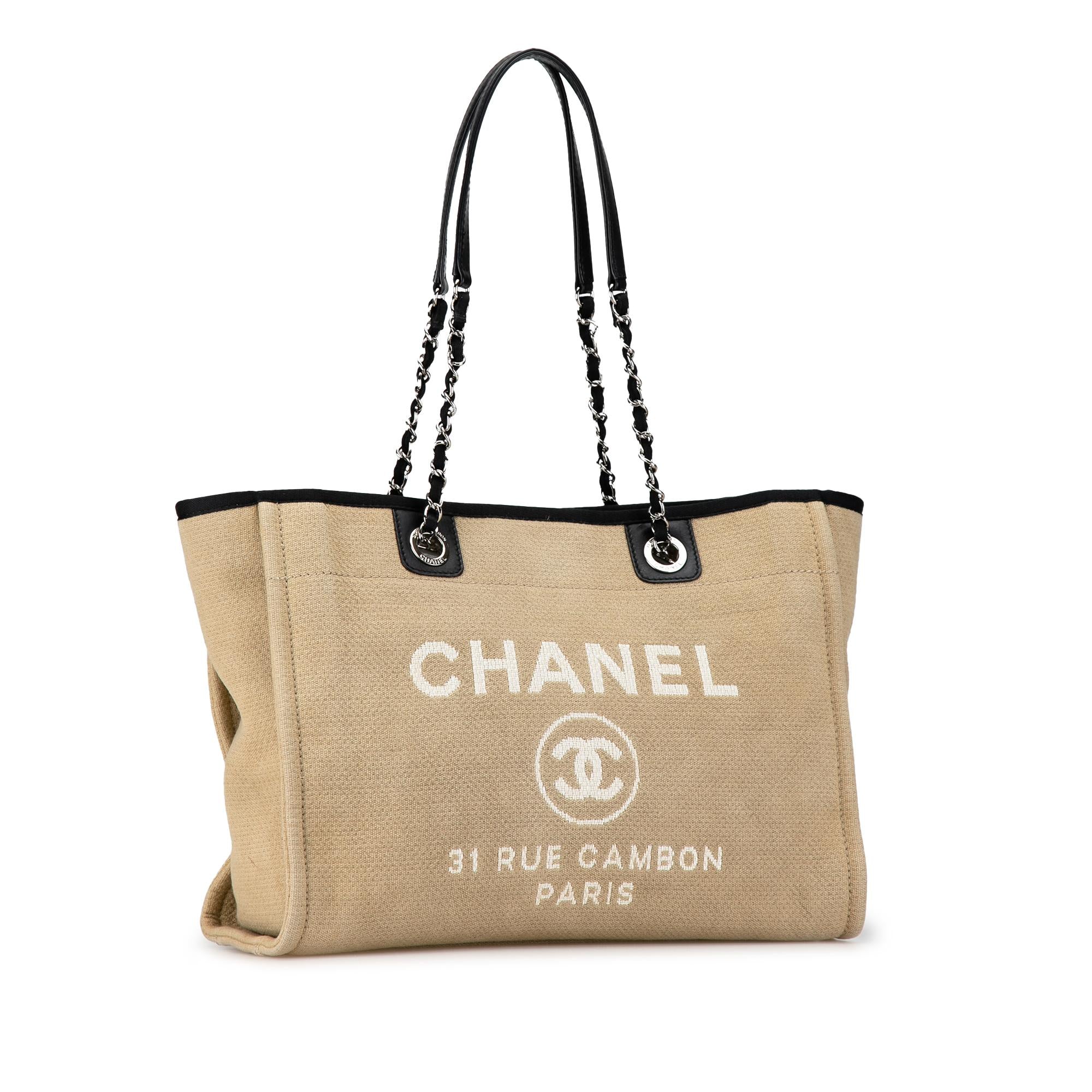 Top Quality Chanel Small Canvas Deauville Tote (SHG-1L4Nhk)