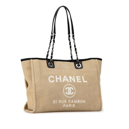 Top Quality Chanel Small Canvas Deauville Tote (SHG-1L4Nhk)