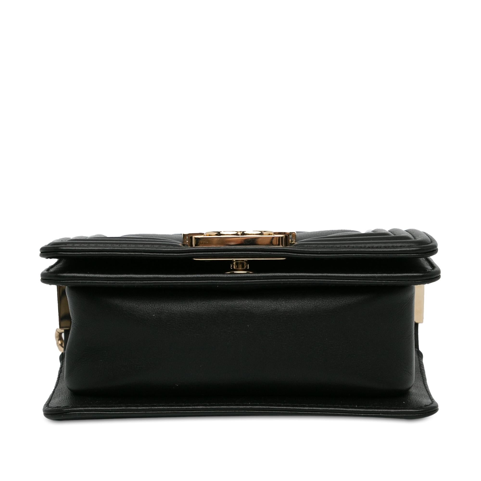Top Quality Chanel Small Chevron Boy Flap (SHG-PGXrMi)
