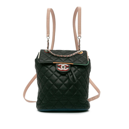 Top Quality Chanel Small Lambskin Cuba Color Urban Spirit Backpack (SHG-a8CuVs)