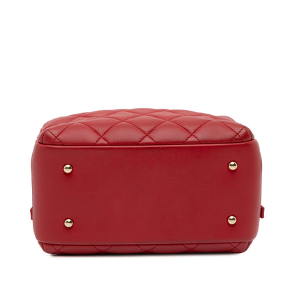 Top Quality Chanel Small Lambskin Trendy CC Bowling (SHG-QJbngs)