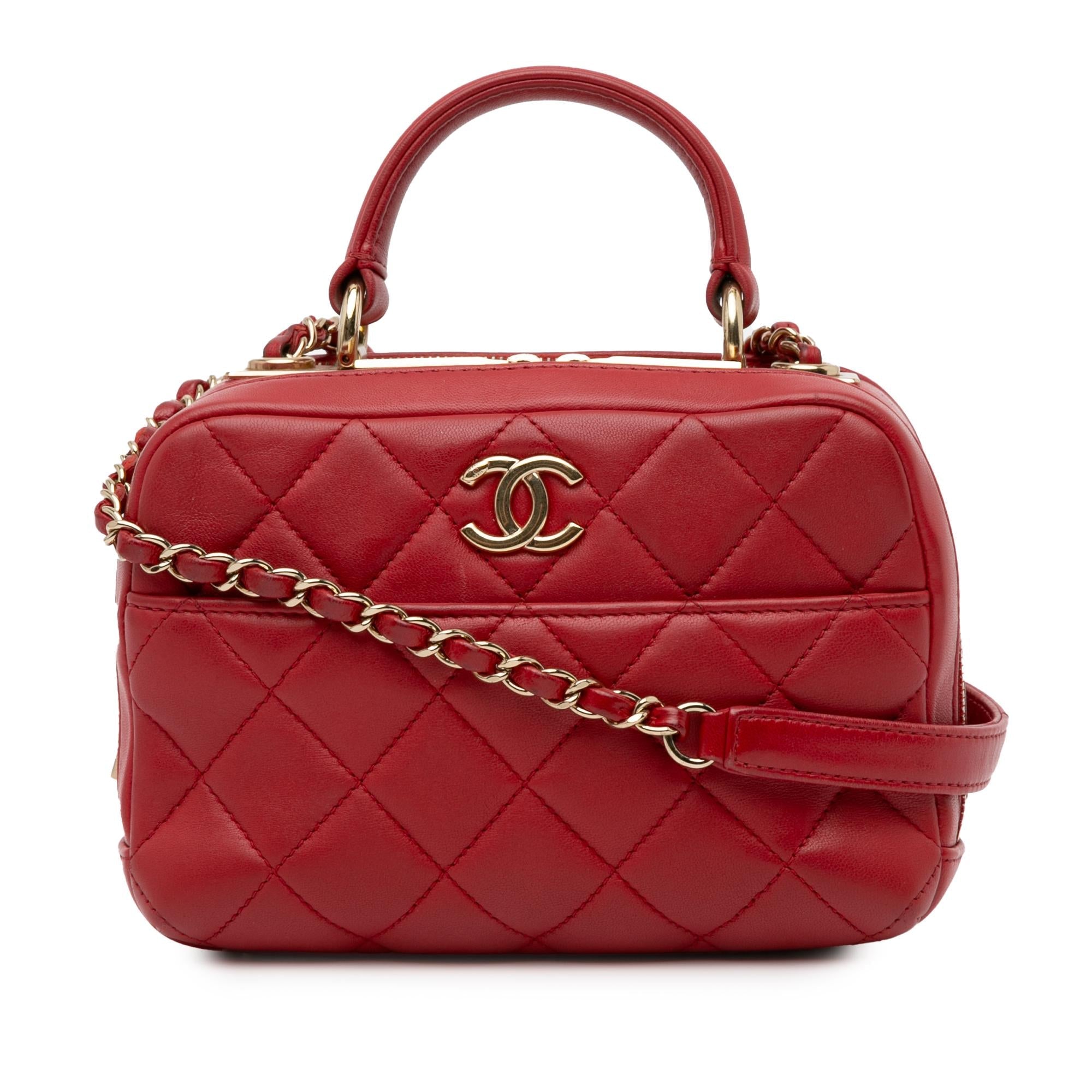 Top Quality Chanel Small Lambskin Trendy CC Bowling (SHG-QJbngs)