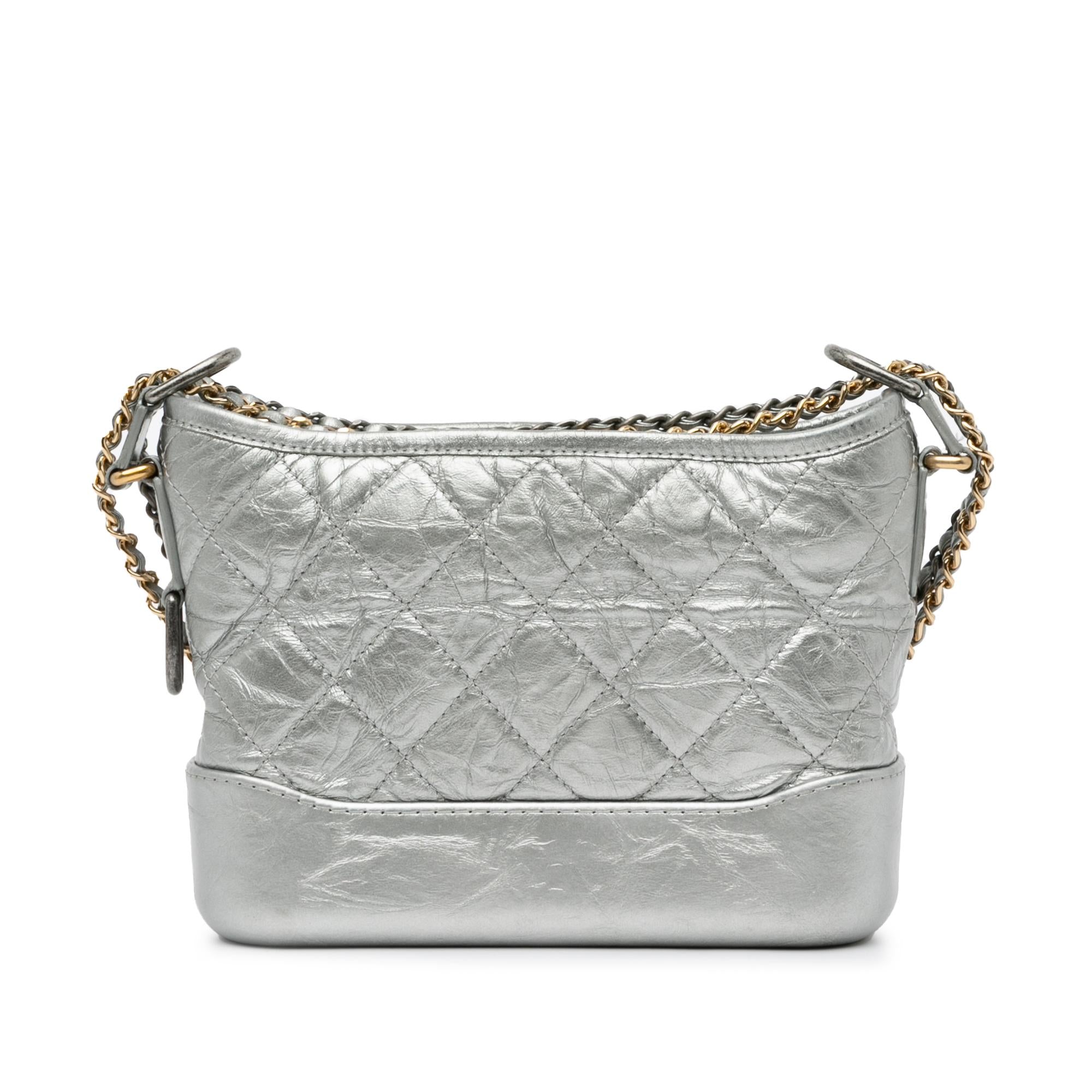 Top Quality Chanel Small Metallic Gabrielle Crossbody Bag (SHG-zsyPEg)
