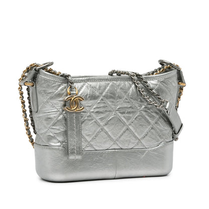 Top Quality Chanel Small Metallic Gabrielle Crossbody Bag (SHG-zsyPEg)