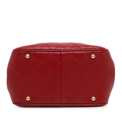 Top Quality Chanel Small Stitched Calfskin Egyptian Amulet Drawstring Bucket Bag (SHG-hm9mZm)