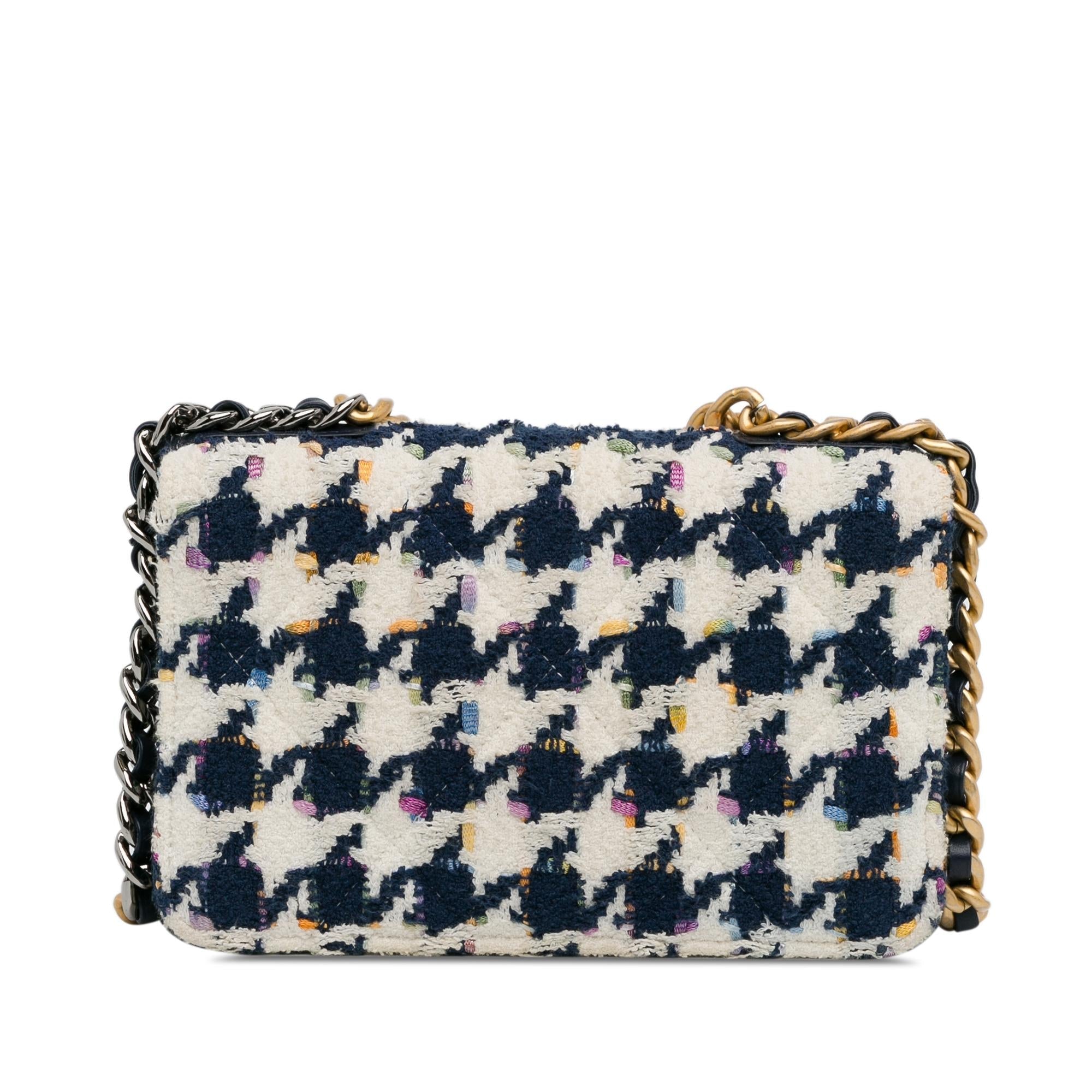Top Quality Chanel Tweed 19 Wallet On Chain (SHG-9xTfCo)