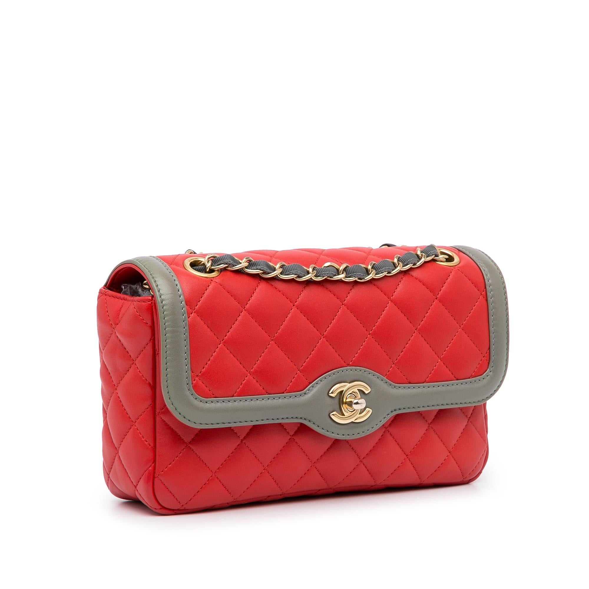 Top Quality Chanel Two-Tone Day Flap (SHG-hVVcNB)